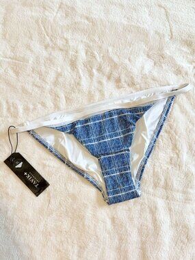 NWT Tavik Antic Full Swim Bottom in Off the Grid Pacific Blue - Extra Small